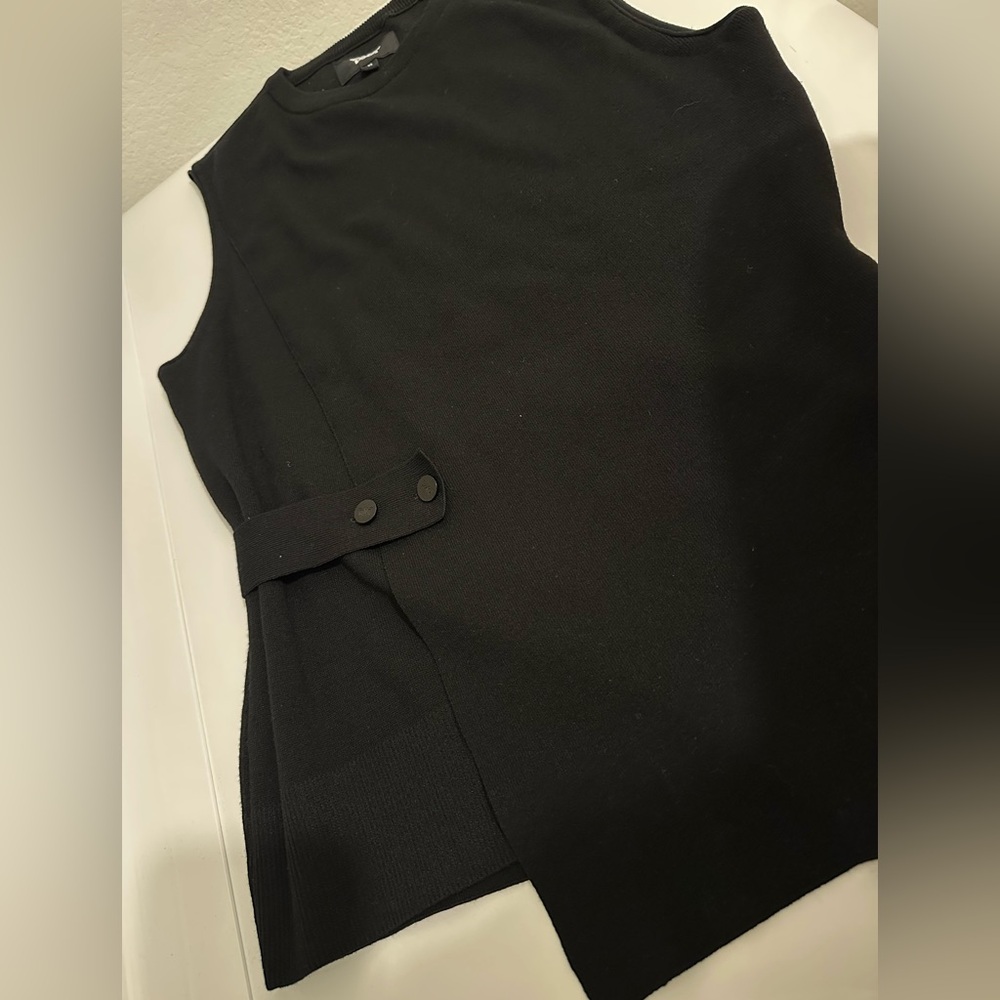 PXG Black Sleeveless Crewneck with White Embroidered Logo - Picture 3 of 3